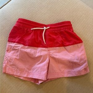 TBBC red and pink colorblock swimsuit